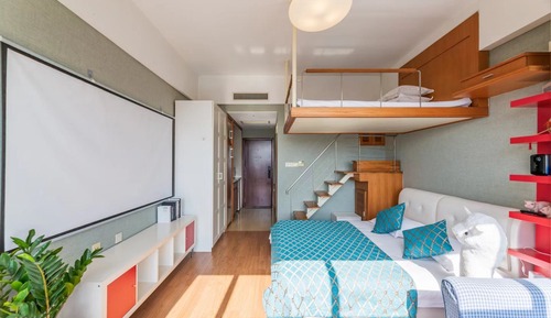 Loft, 2 camas dobles