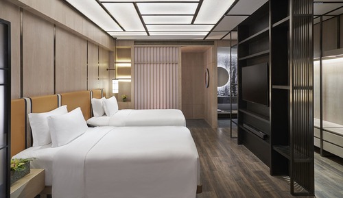 Habitación, 2 camas individuales (Hinoki-yu)