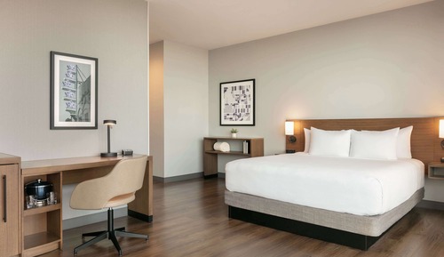 Suite, 1 cama de matrimonio grande con sofá cama