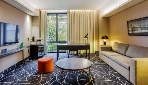 Suite ejecutiva, 1 cama doble, balcón