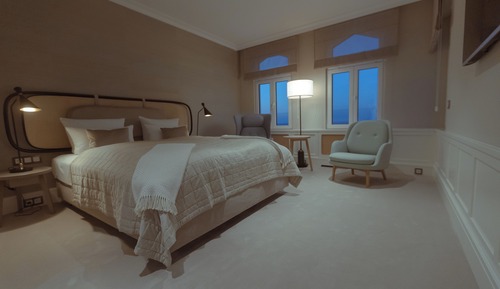 Habitación doble, vistas al mar