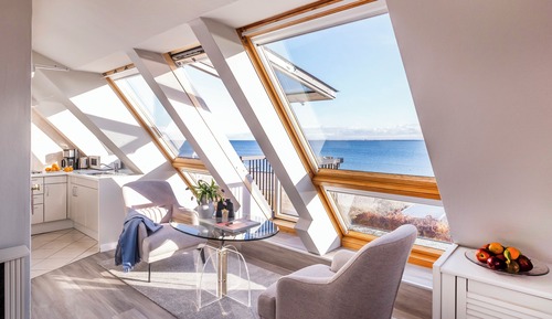 Suite junior, vistas al mar, junto a la playa