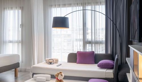 Suite superior, varias camas