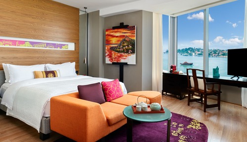 Habitación Premium, 1 cama de matrimonio grande, vistas al mar