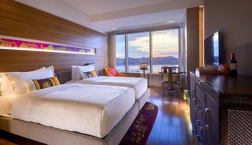 Habitación estándar, 2 camas individuales, vistas al mar