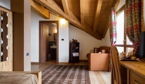 Suite estudio junior, vistas al jardín