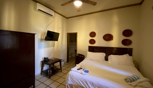 Habitación individual básica, 1 cama de matrimonio grande