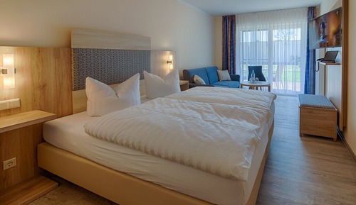 Habitación doble, balcón