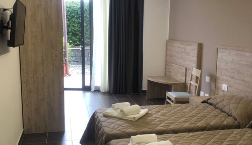 Habitación superior, patio