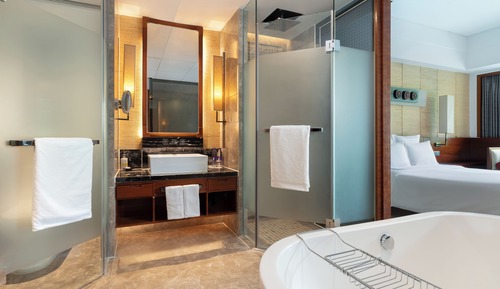 Habitación familiar, 1 cama de matrimonio grande con sofá cama