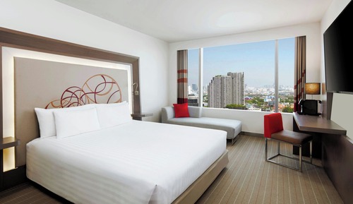 Habitación Premier, 1 cama de matrimonio grande, no fumadores, vistas a la ciudad