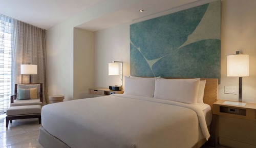Habitación Deluxe, 1 cama de matrimonio grande, vistas al mar