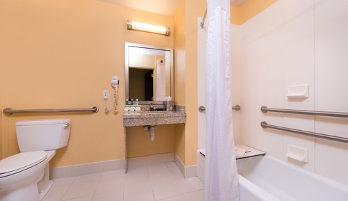 Suite, 1 cama individual, bañera accesible (Communications)