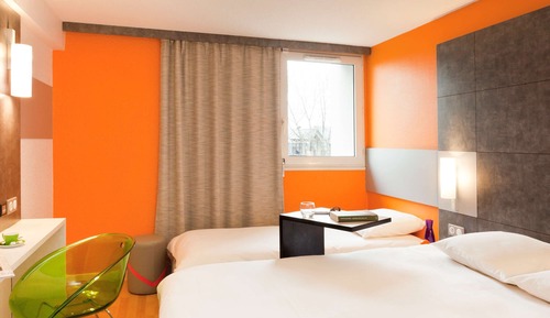 Habitación estándar doble, varias camas