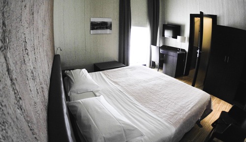 Habitación económica doble de uso individual, 1 cama de matrimonio grande