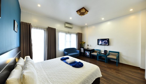 Suite estudio, balcón