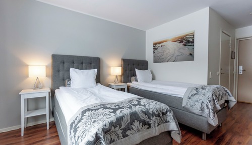 Habitación con 1 cama doble o 2 individuales
