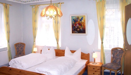 Habitación doble, baño privado