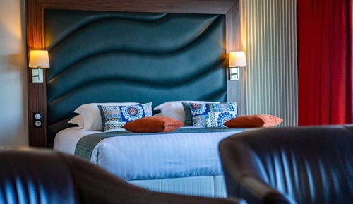 Suite junior, 1 cama de matrimonio grande, vistas al mar
