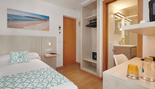 Habitación individual básica, baño privado