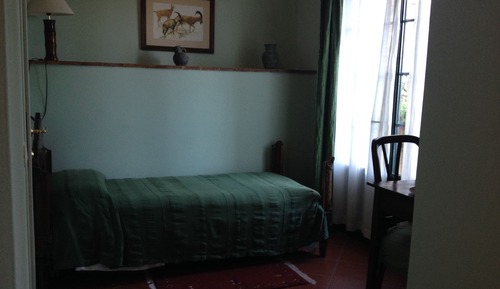 Habitación triple clásica, vistas al jardín