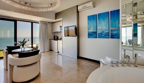 Habitación de lujo doble, vistas al mar (Saphire)
