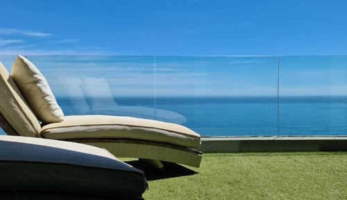 Habitación de lujo doble, vistas al mar (Aquamarine)