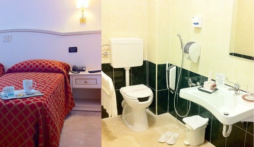 Habitación estándar doble, accesible para personas con discapacidad