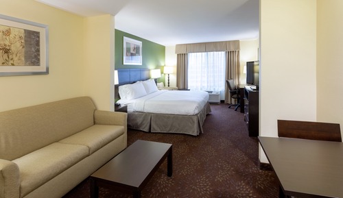 Suite, 1 cama de matrimonio grande, bañera accesible (Communication Accessible)