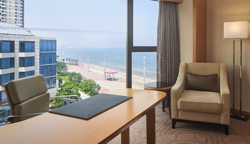 Habitación Premier, 1 cama de matrimonio grande, vistas al mar
