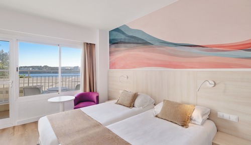 Habitación doble, balcón