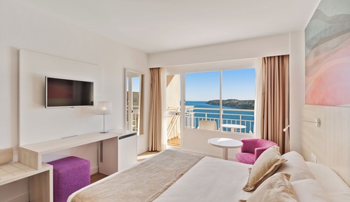 Habitación doble, balcón, vistas al mar