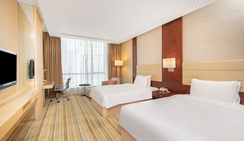 Habitación estándar, 2 camas individuales, vistas a la ciudad