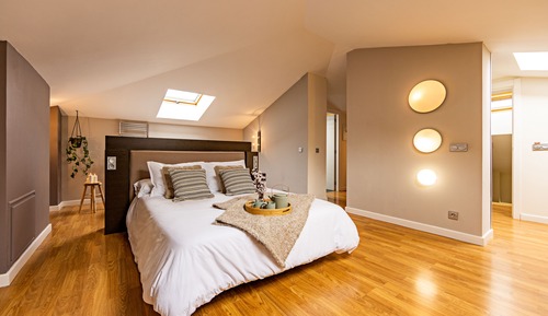 Habitación Deluxe doble, baño privado