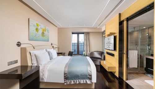 Suite ejecutiva, varias camas, vistas a la ciudad (The ONE Suites-Thee Bed Rooms)