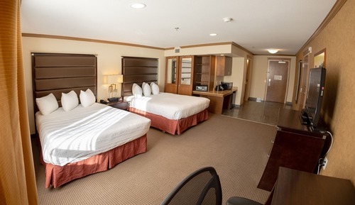 Habitación estándar, 2 camas de matrimonio, no fumadores