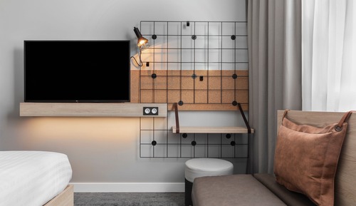 Habitación familiar, 1 cama de matrimonio con sofá cama, no fumadores