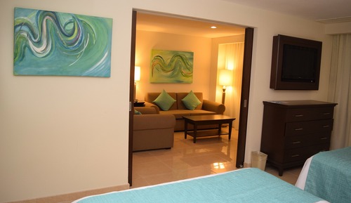 Suite, 2 camas de matrimonio, vistas al mar