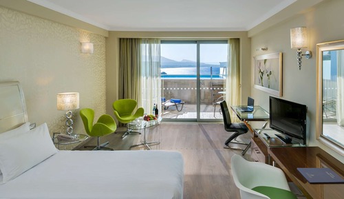 Habitación Deluxe, piscina privada, vistas al mar