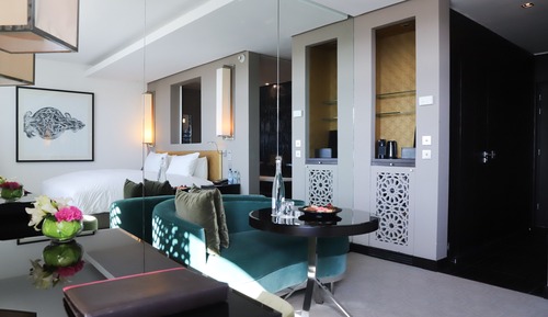 Habitación clásica, 1 cama de matrimonio grande, vistas a la ciudad