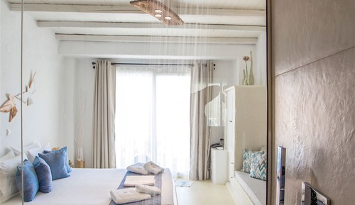 Suite de luna de miel, 1 habitación, piscina privada, vistas al mar (Egeo)