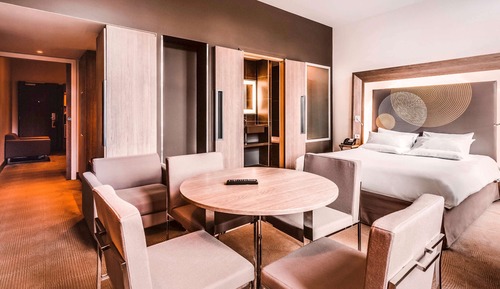 Suite superior, 1 cama de matrimonio con sofá cama