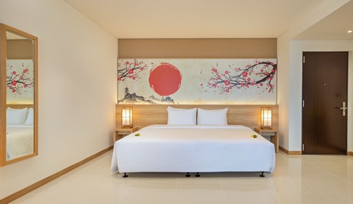 Habitación familiar, vistas al mar (Onsen & Water Park Inclusive)