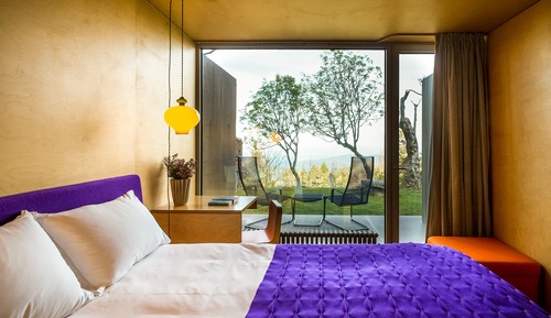 Habitación doble, balcón, vistas a la montaña