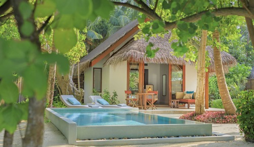Villa, 1 cama doble, piscina privada (Beach)