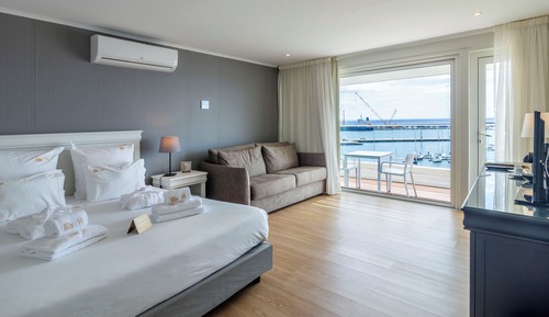 Suite junior, vistas al mar