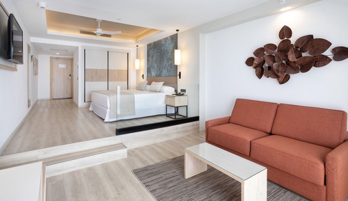 Habitación doble, balcón (Lateral Sea View)