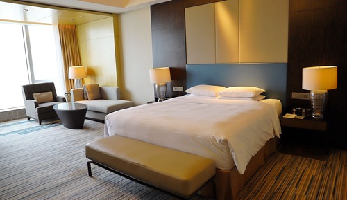 Habitación Premier, 1 cama de matrimonio grande, vistas a la ciudad