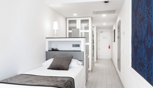 Habitación individual, balcón