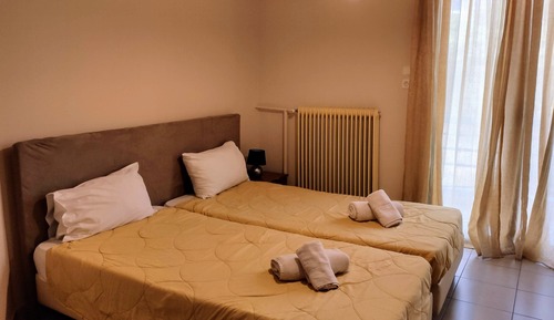 Habitación económica con 2 camas individuales, 2 camas individuales